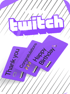 TWITCH GIFT CARD